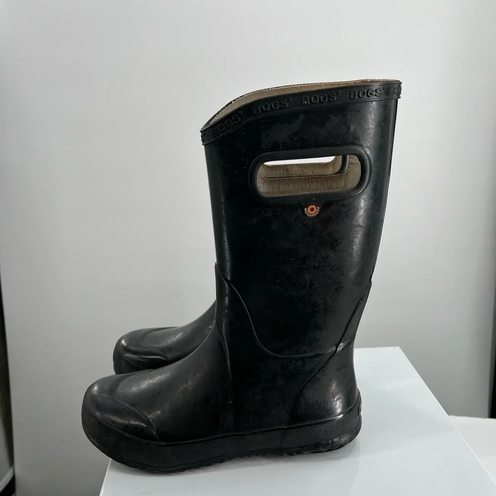 BOGS Solid Rain Boots Youth Size 2